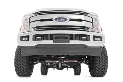 4.5 Inch Suspension Lift Kit w/Front Drive Shaft Vertex 17-19 F-250/350 4WD 4 Inch Axle Diesel Rough Country