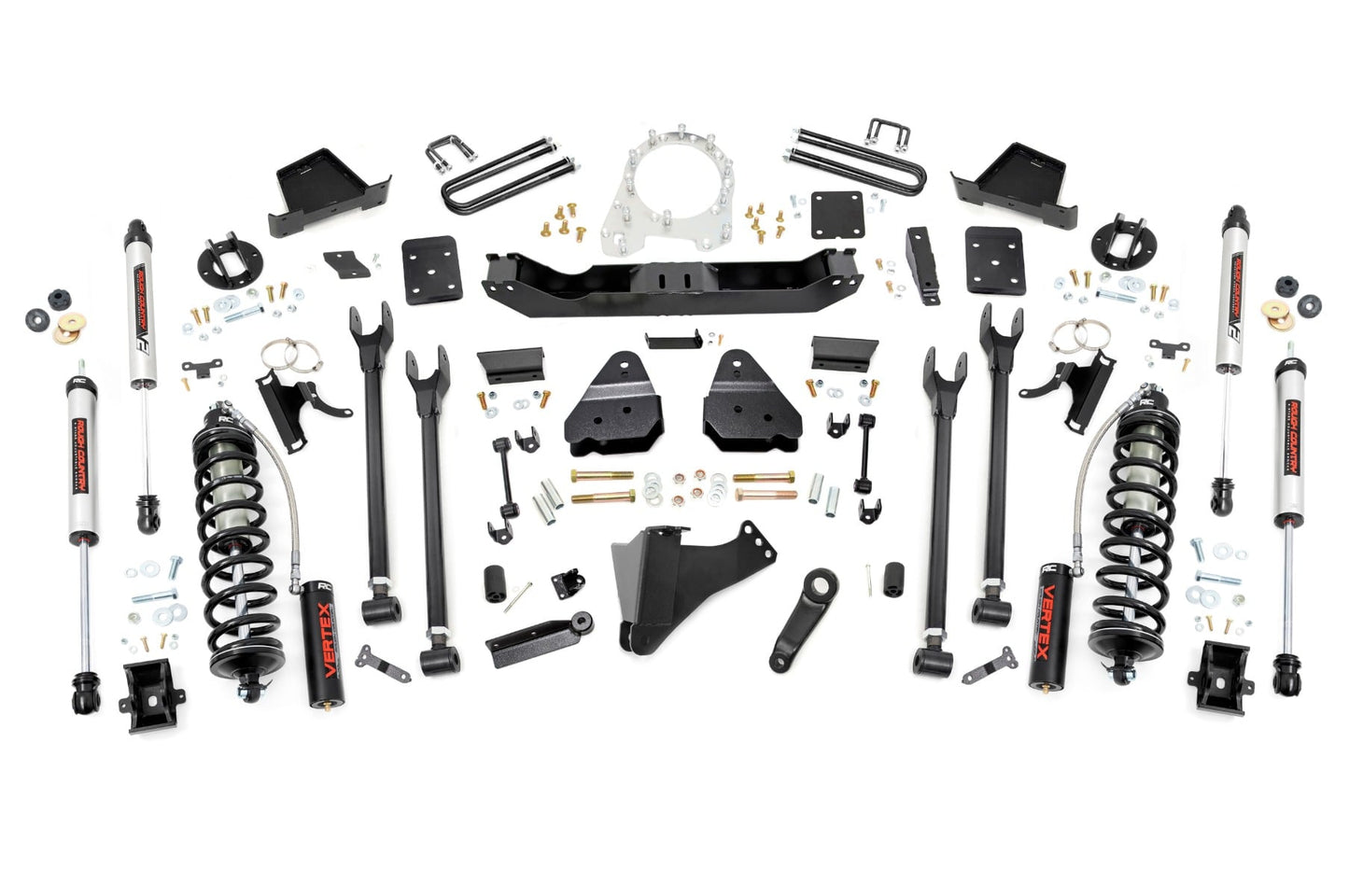 6 Inch Lift Kit Diesel 4 Link OVLD C/O Ford F-250/F-350 Super Duty (17-22) Rough Country
