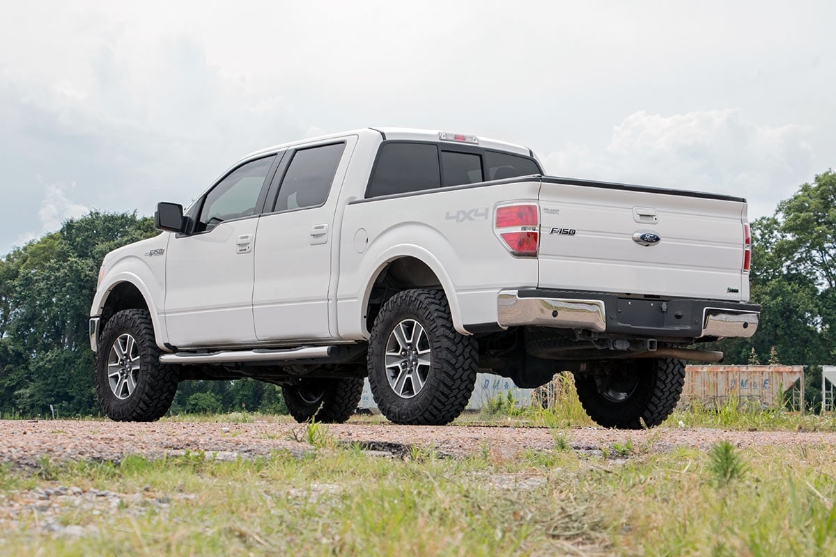 3 Inch Lift Kit Red Ford F-150 4WD (2009-2013) Rough Country