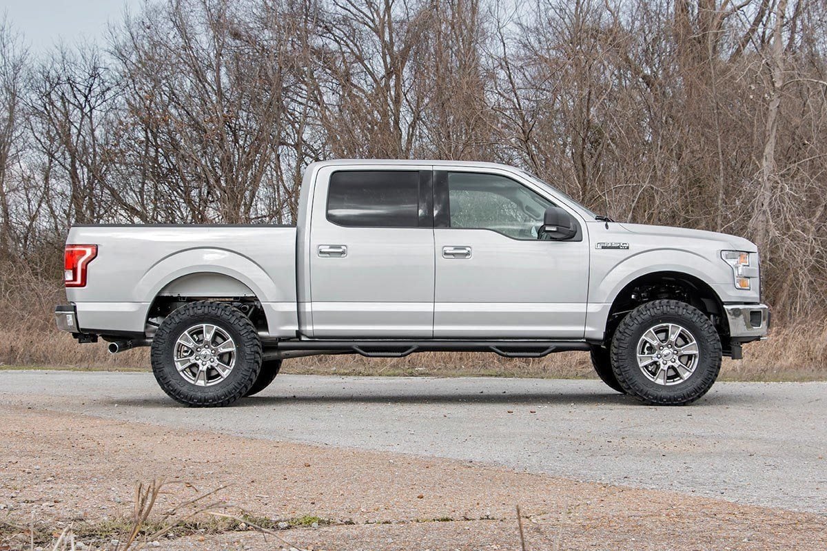 3 Inch Lift Kit Red Ford F-150 4WD (2014-2020) Rough Country