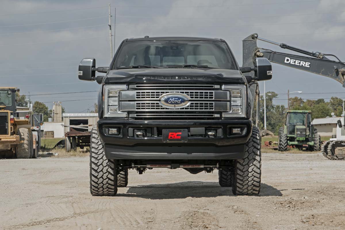 6 Inch Suspension Lift Kit w/Radius Arms Vertex 17-19 F-250 4WD w/Overloads Diesel Rough Country