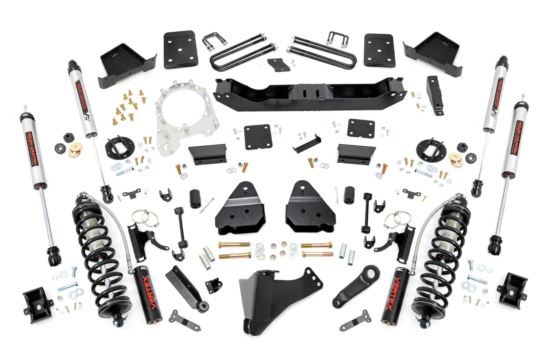 6 Inch Lift Kit No OVLDS C/O V2 Ford F-250/F-350 Super Duty 4WD (17-22) Rough Country