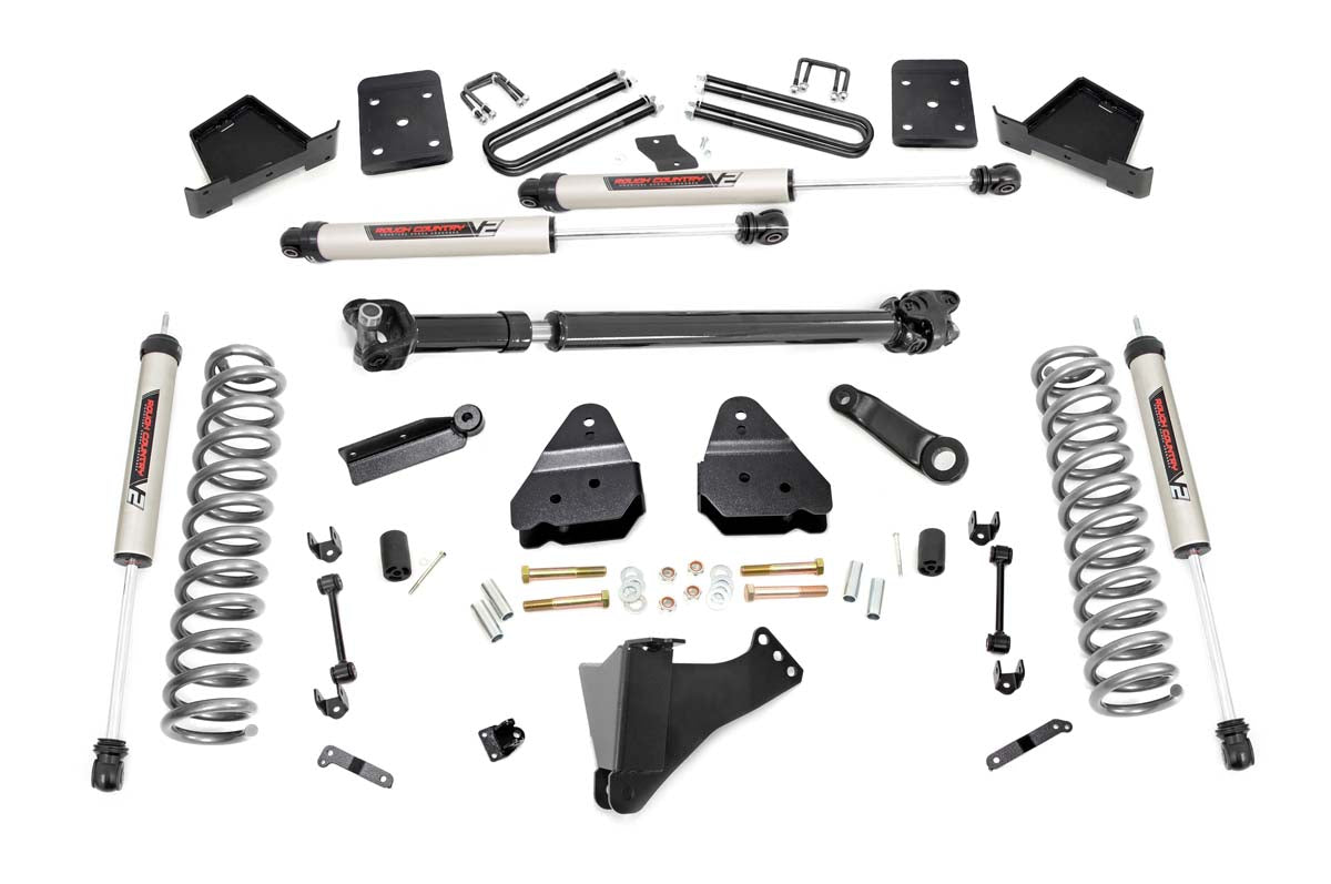 Square Body Overload Spring 6 Inch Suspension Lift Kit Rear Overload Springs 4 inch Axle Diameter ...