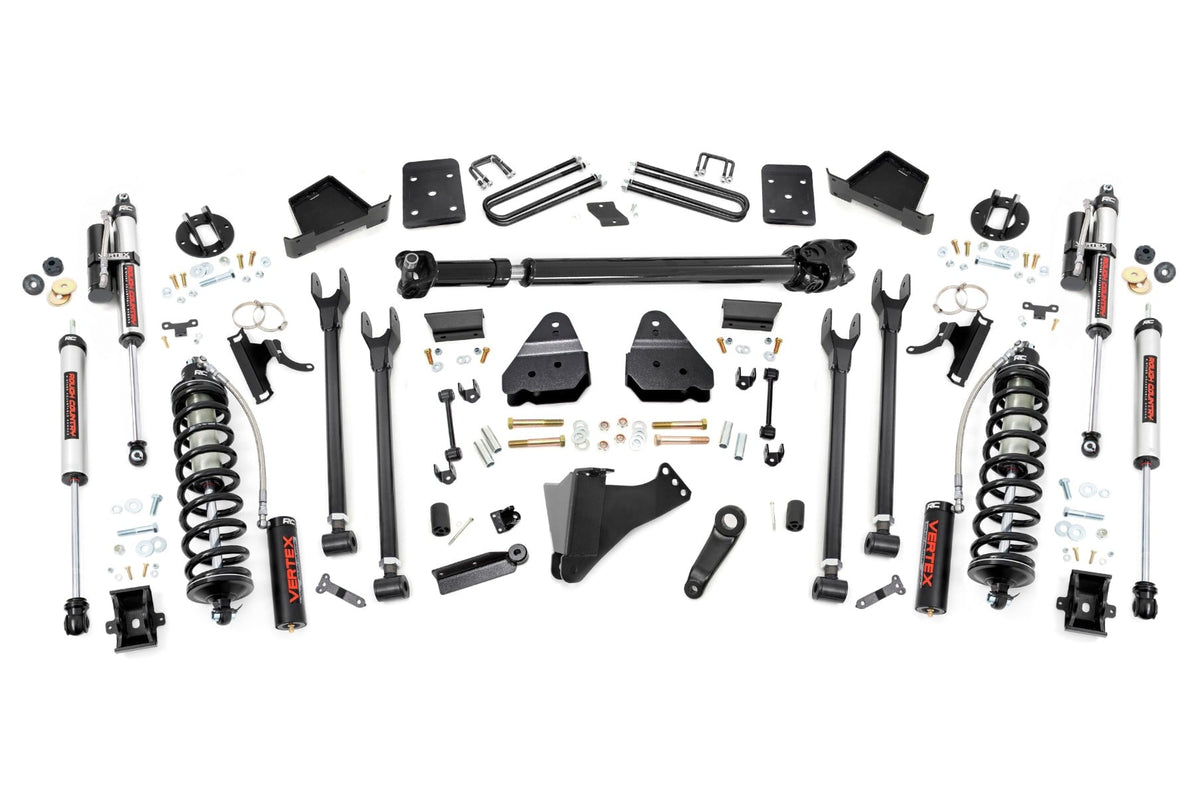 6 Inch Lift Kit 4-Link No OVLD D/S C/O Vertex Ford F-250/F-350 Super Duty (17-22) Rough Country