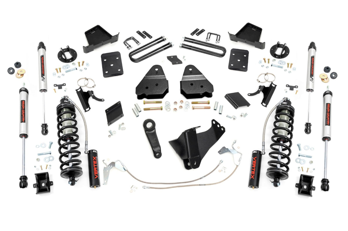 6 Inch Lift Kit Gas No OVLD C/O V2 Ford F-250 Super Duty (11-14) Rough Country