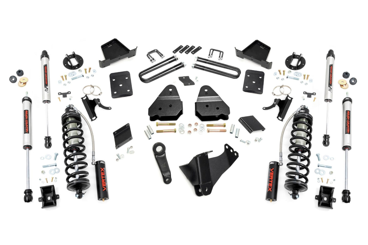 4.5 Inch Lift Kit No OVLD C/O V2 Ford F-250 Super Duty 4WD (15-16) Rough Country