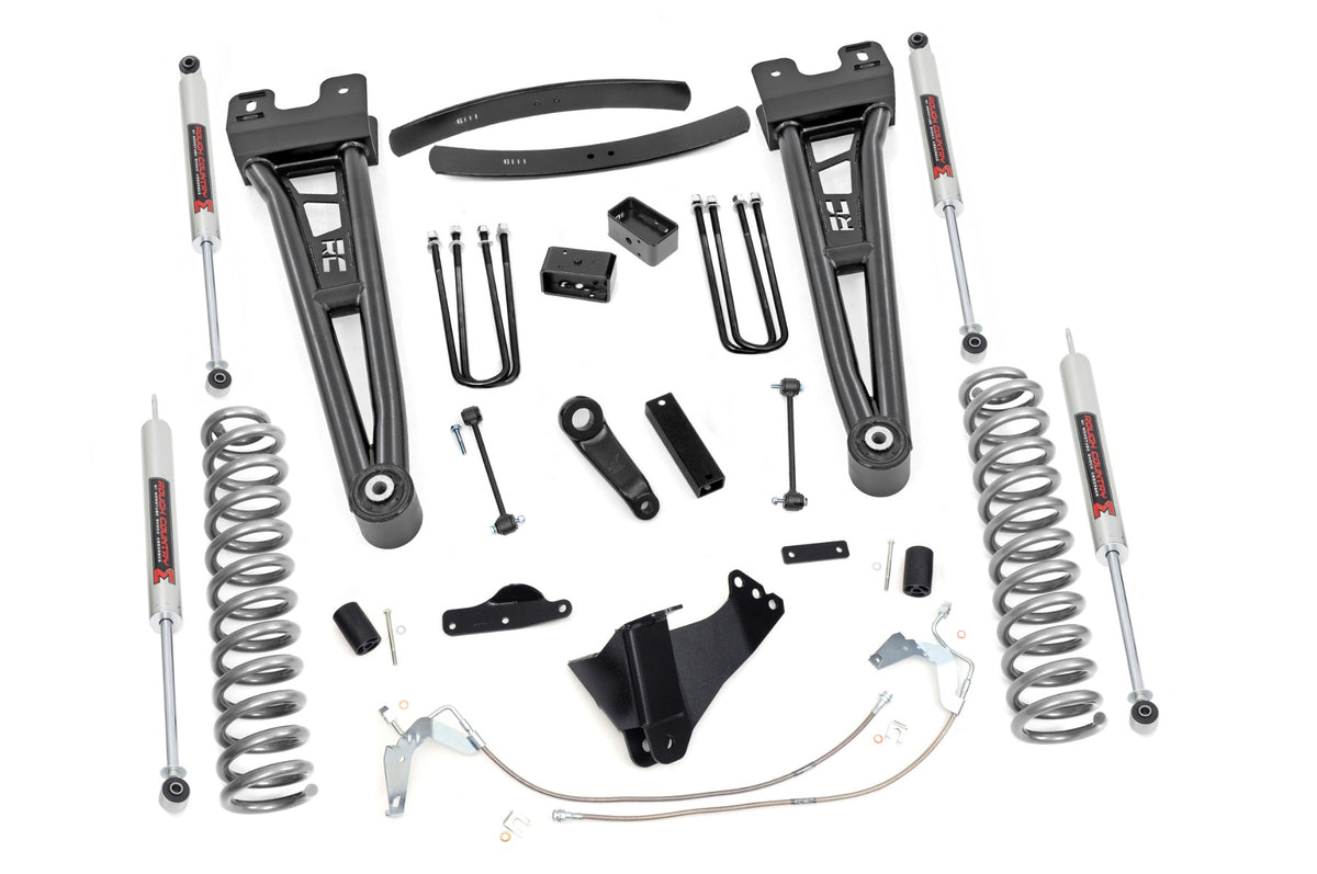 6 Inch Lift Kit Gas Radius Arm M1 Ford F-250/F-350 Super Duty (08-10) Rough Country