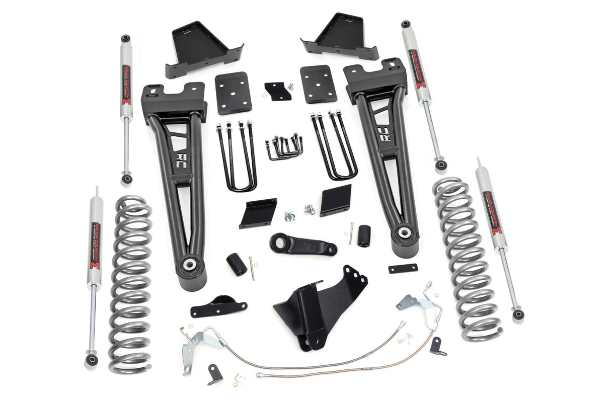 6 Inch Lift Kit Diesel Radius Arm M1 OVLD Ford F-250 Super Duty 4WD (11-14) Rough Country