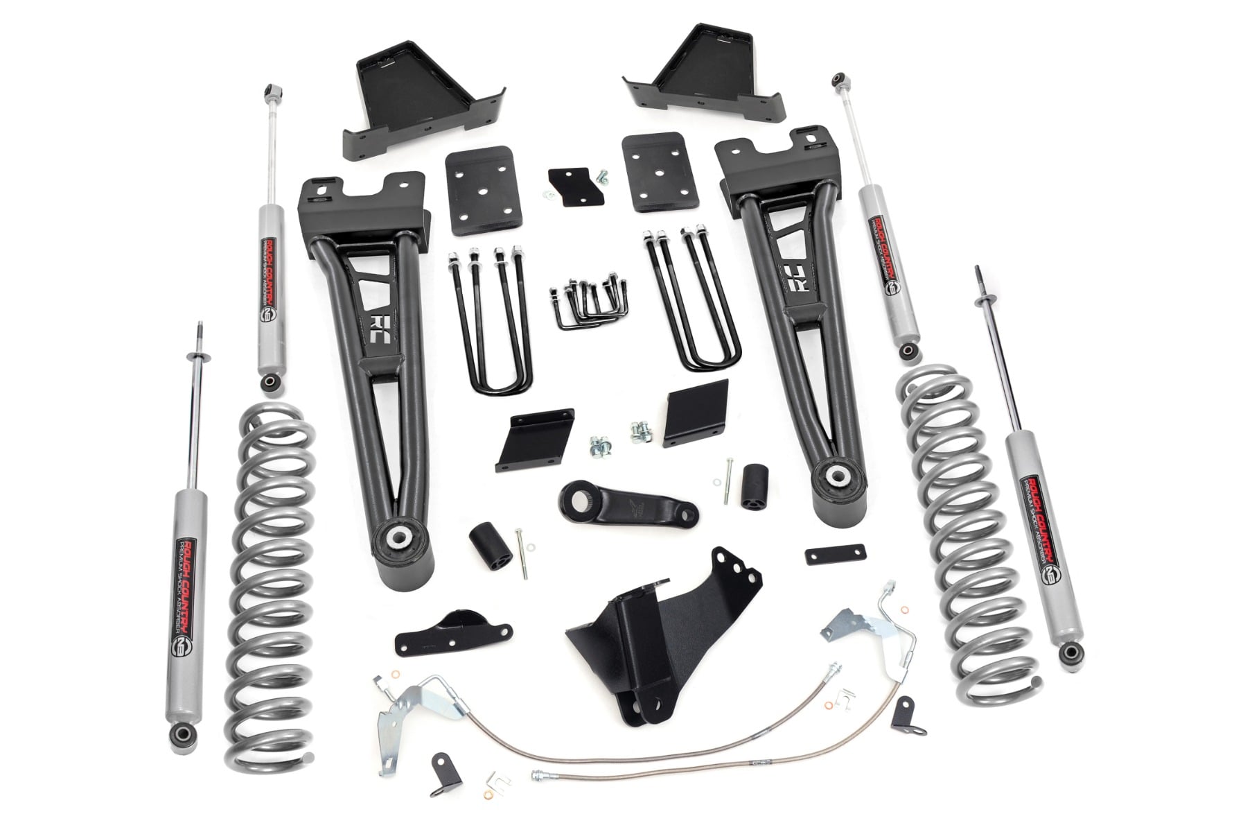 6 Inch Lift Kit Diesel Radius Arm OVLD Ford F-250 Super Duty (15-16) Rough Country