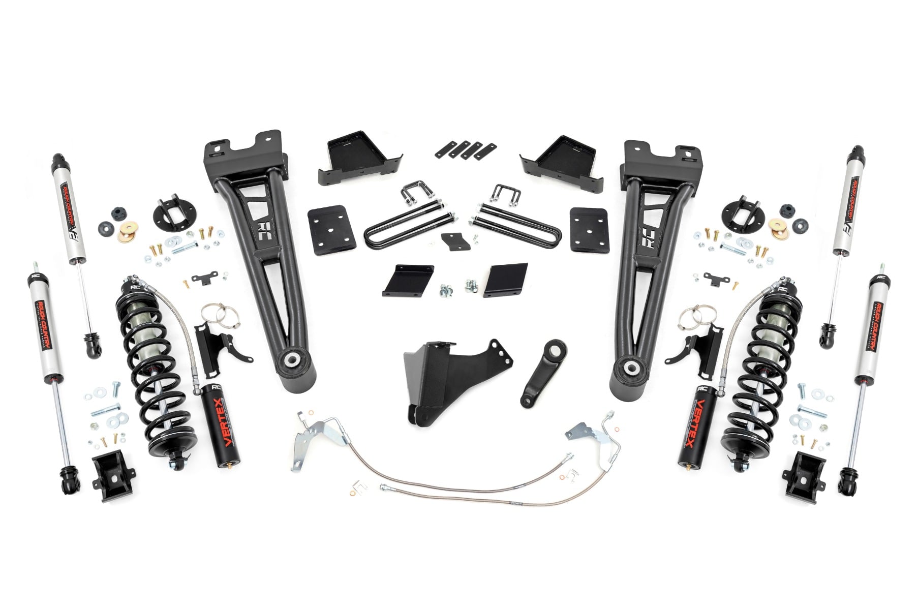 6 Inch Lift Kit Diesel Radius Arm C/O V2 OVLD Ford F-250 Super Duty (15-16) Rough Country