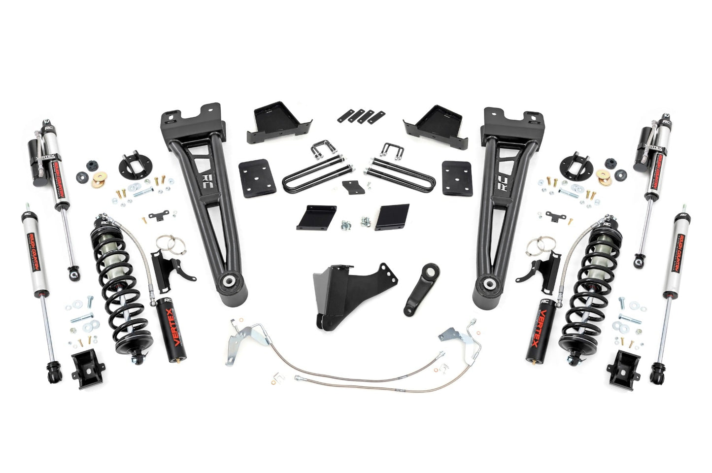 6 Inch Lift Kit Diesel Radius Arm C/O Vertex OVLD Ford F-250 Super Duty (15-16) Rough Country