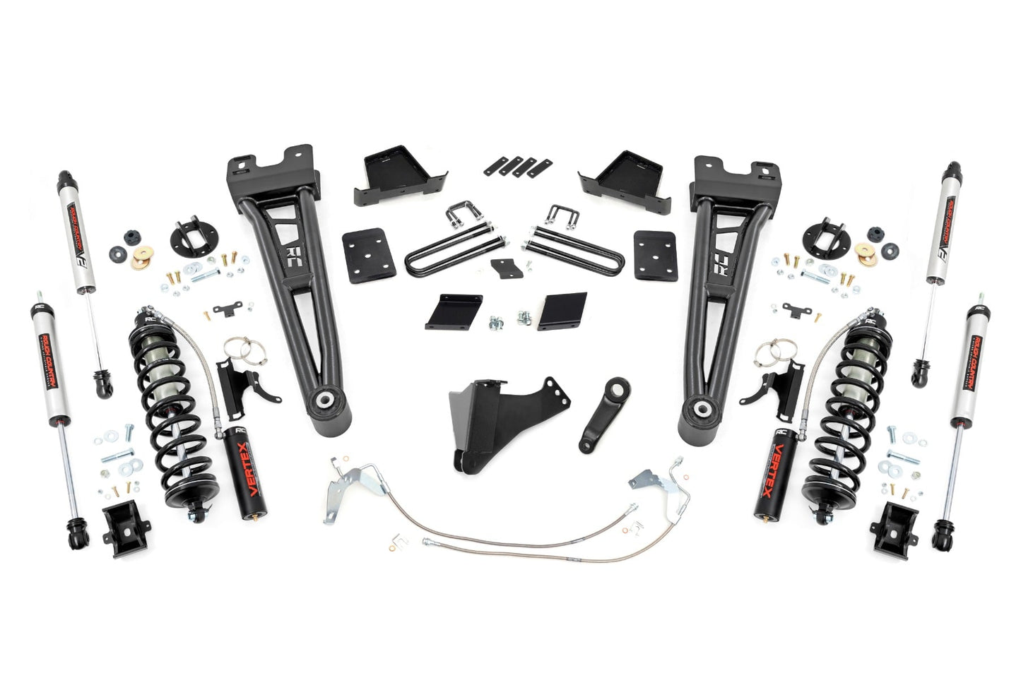 6 Inch Lift Kit Diesel Radius Arm C/O V2 No OVLD Ford F-250 Super Duty (15-16) Rough Country