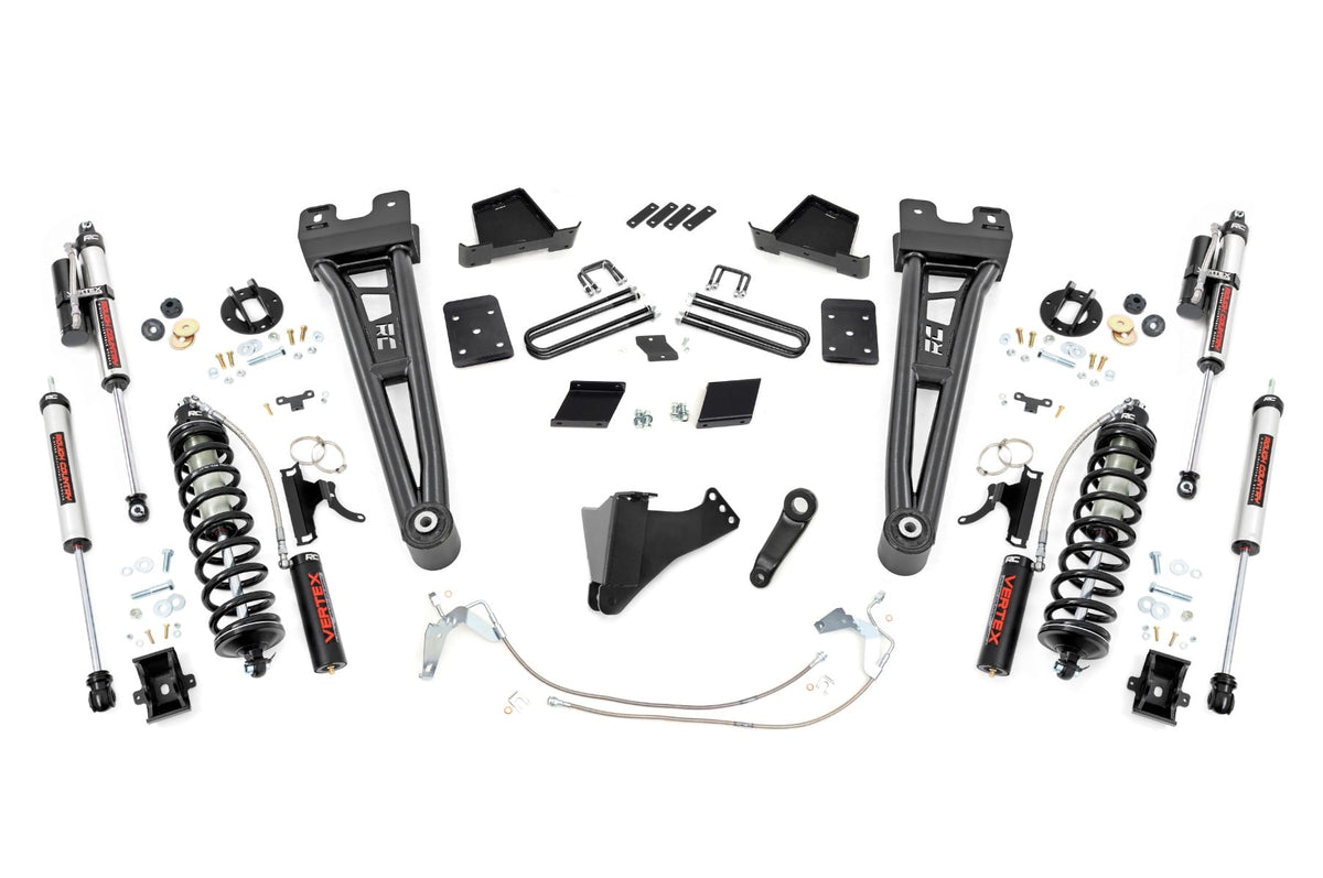 6 Inch Lift Kit Diesel Radius Arm C/O Vertex No OVLD Ford F-250 Super Duty (15-16) Rough Country
