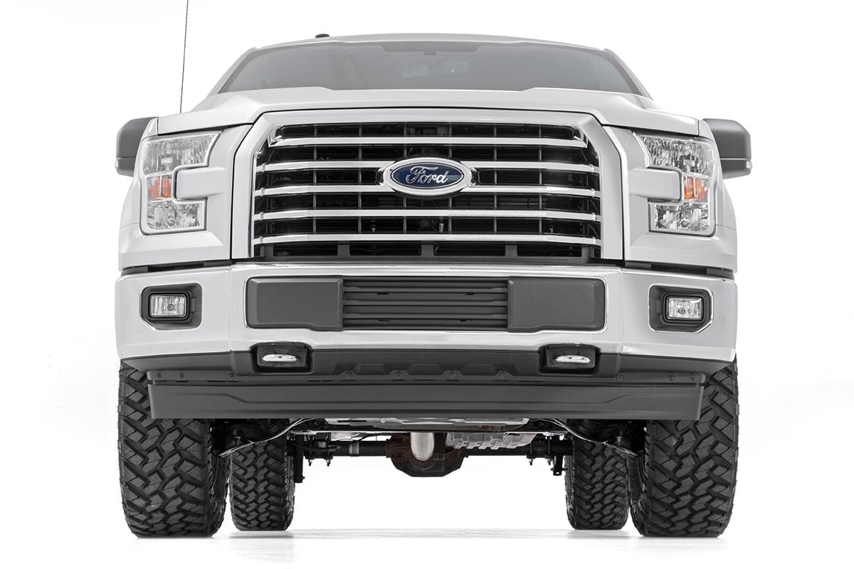 3 Inch Lift Kit N3 Struts Red Ford F-150 4WD (2014-2020) Rough Country