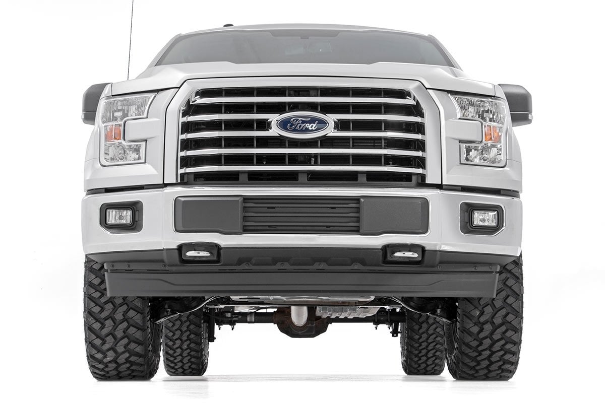 3 Inch Lift Kit Vertex Red Ford F-150 4WD (2014-2020) Rough Country