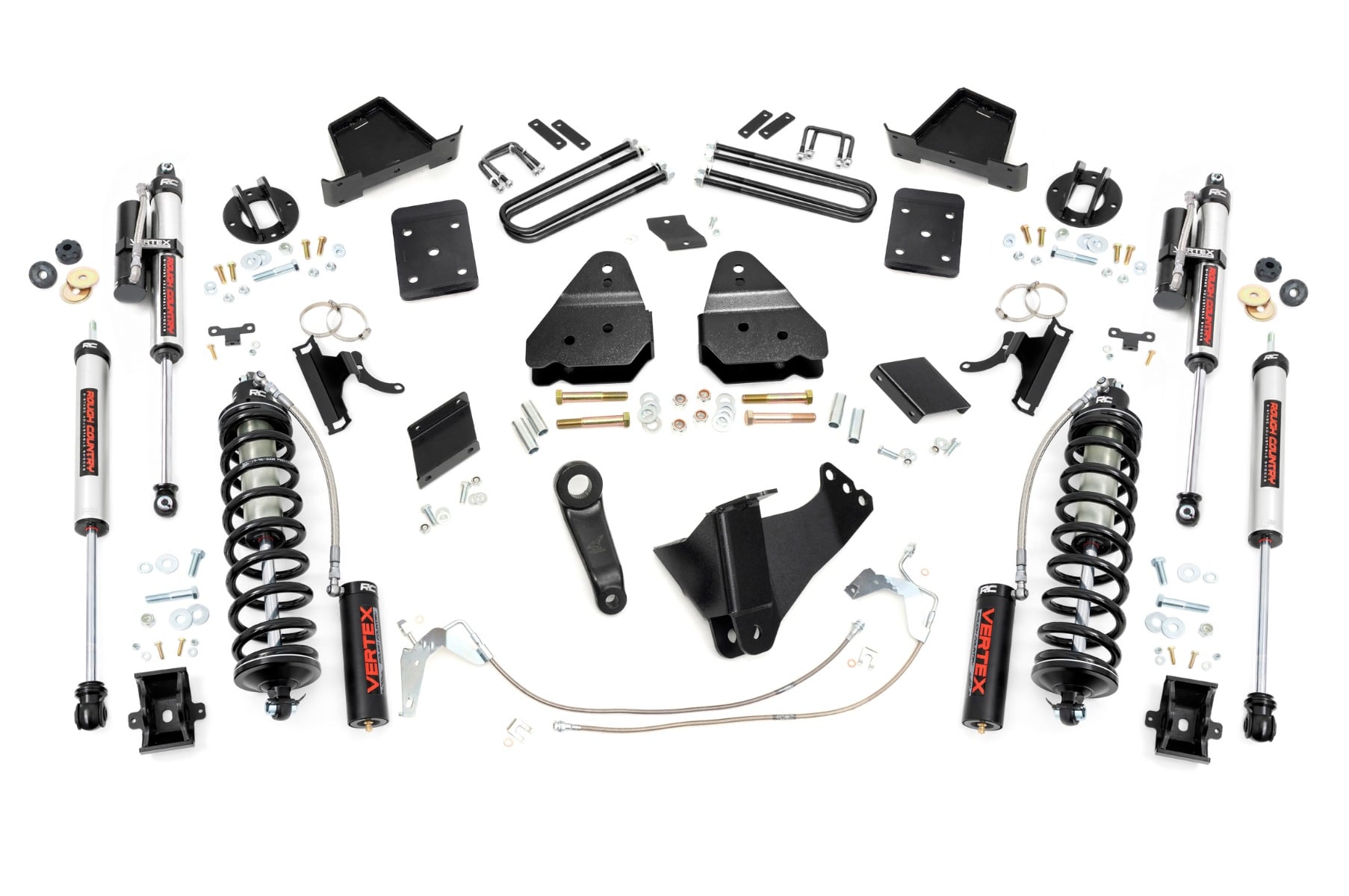 6 Inch Lift Kit Diesel OVLD C/O Vertex Ford F-250 Super Duty (15-16) Rough Country