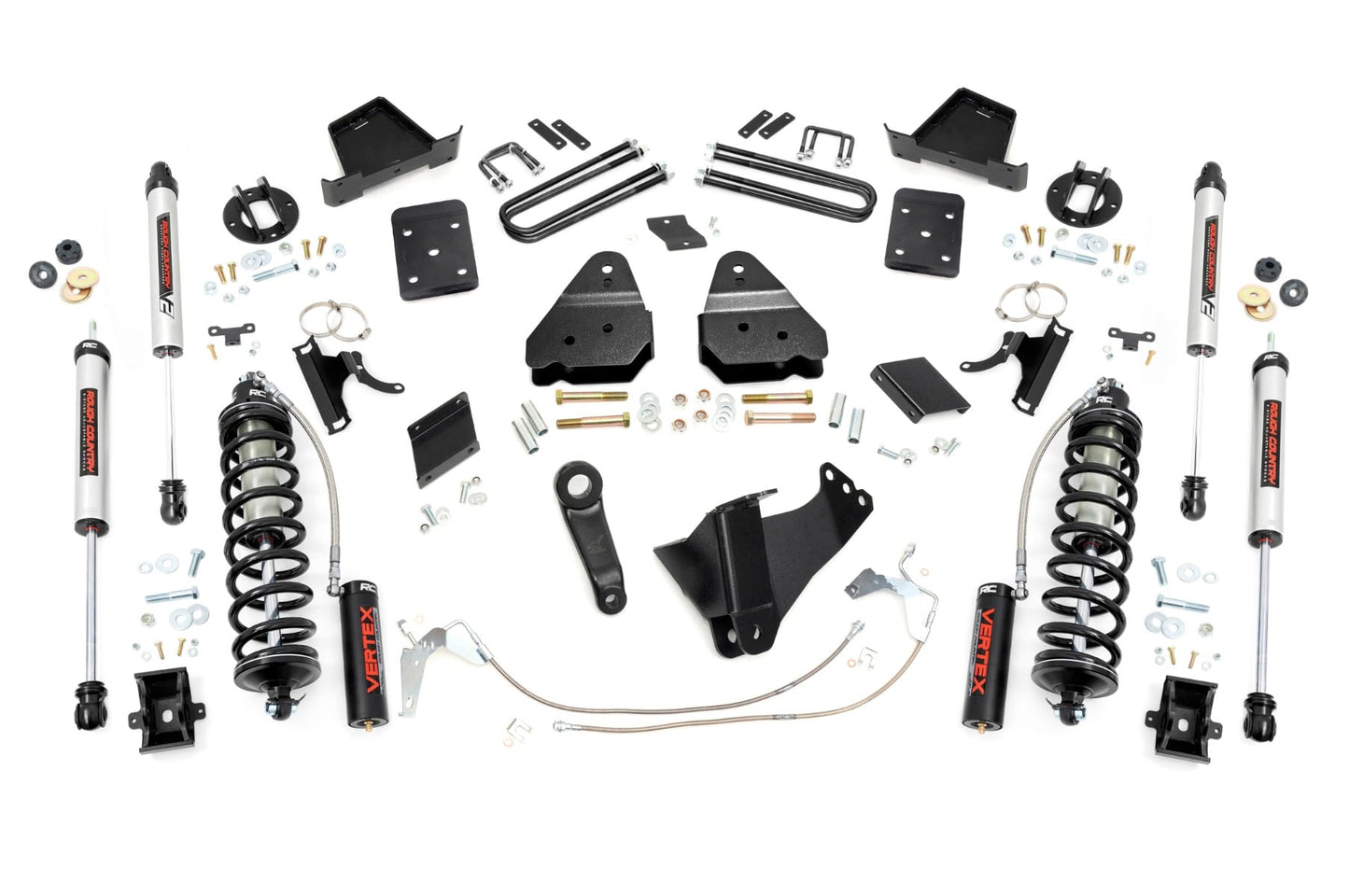 6 Inch Lift Kit Diesel No OVLD C/O V2 Ford F-250 Super Duty (15-16) Rough Country