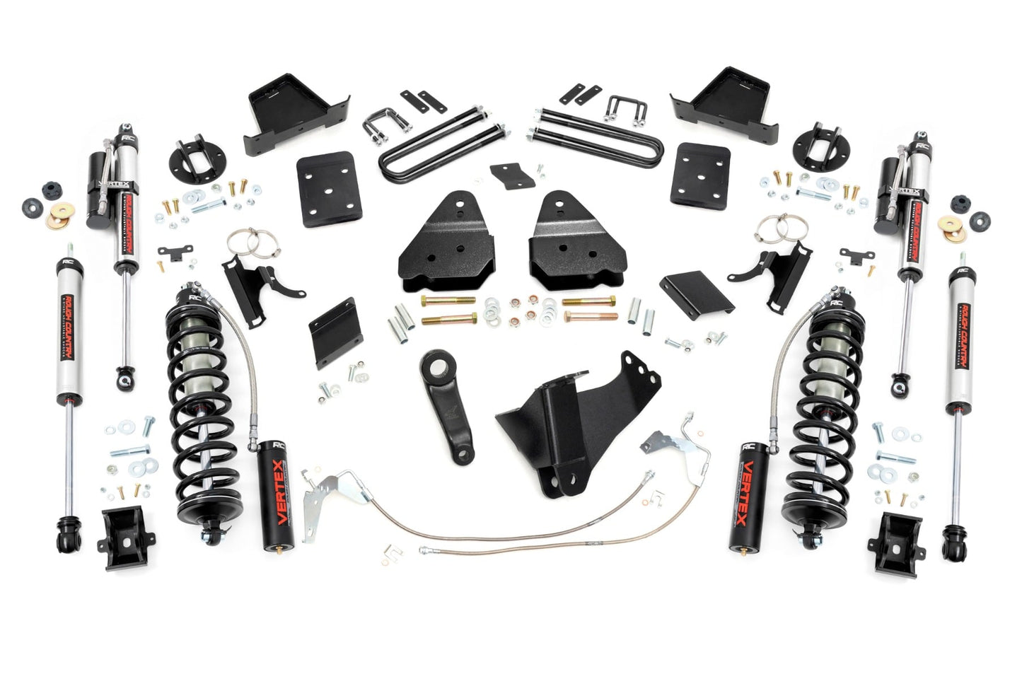 6 Inch Lift Kit Diesel No OVLD C/O Vertex Ford F-250 Super Duty (15-16) Rough Country