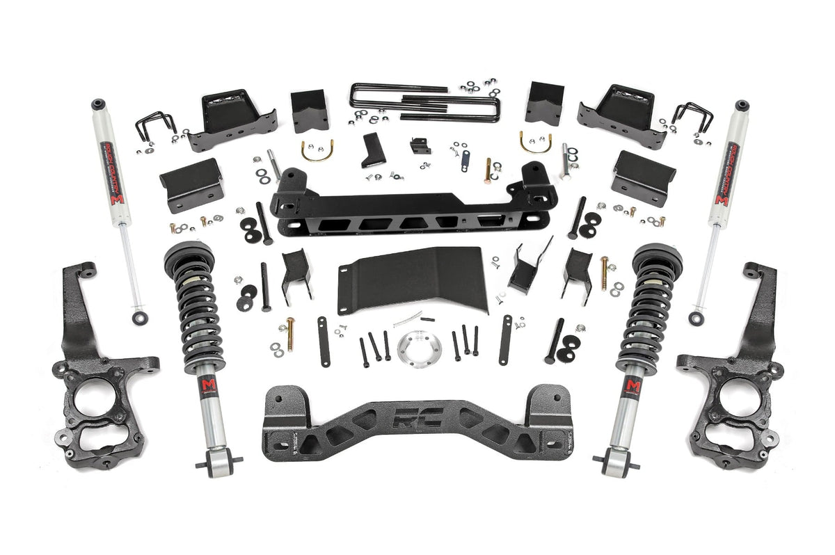 6 Inch Lift Kit M1 Struts/M1 Ford F-150 4WD (2015-2020) Rough Country