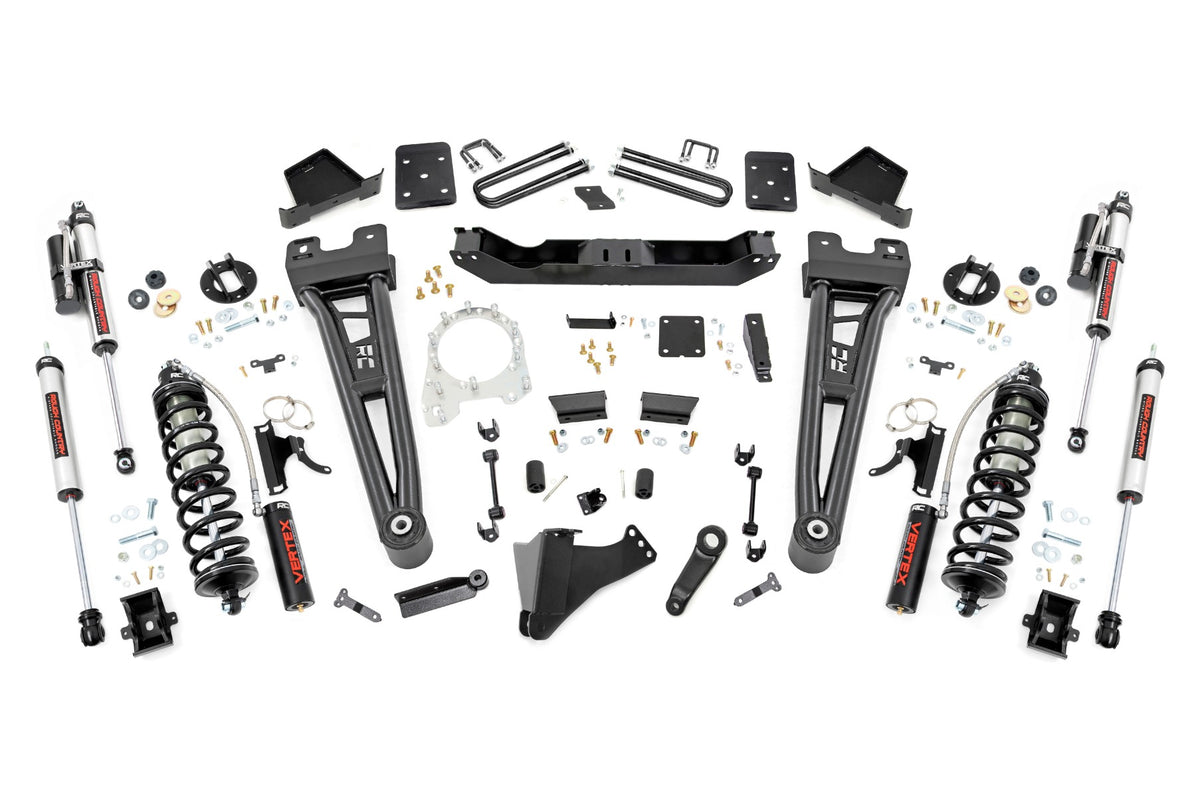 6 Inch Lift Kit Radius Arm No OVLD C/O Vertex Ford F-250/F-350 Super Duty (17-22) Rough Country