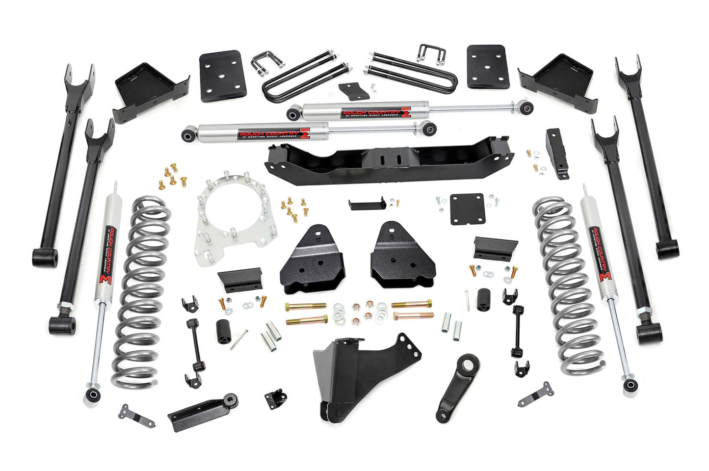 6 Inch Lift Kit 4-Link OVLD M1 Ford F-250/F-350 Super Duty 4WD (17-22) Rough Country