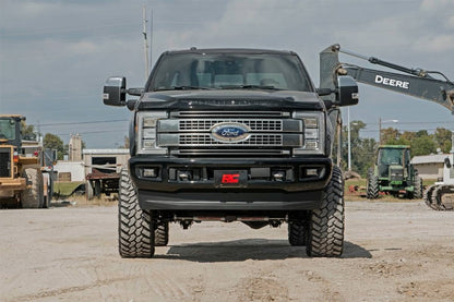 6 Inch Lift Kit 4-Link OVLD M1 w/ M1 Rear Shocks Ford F-250/F-350 Super Duty 4WD (17-22) Rough Country
