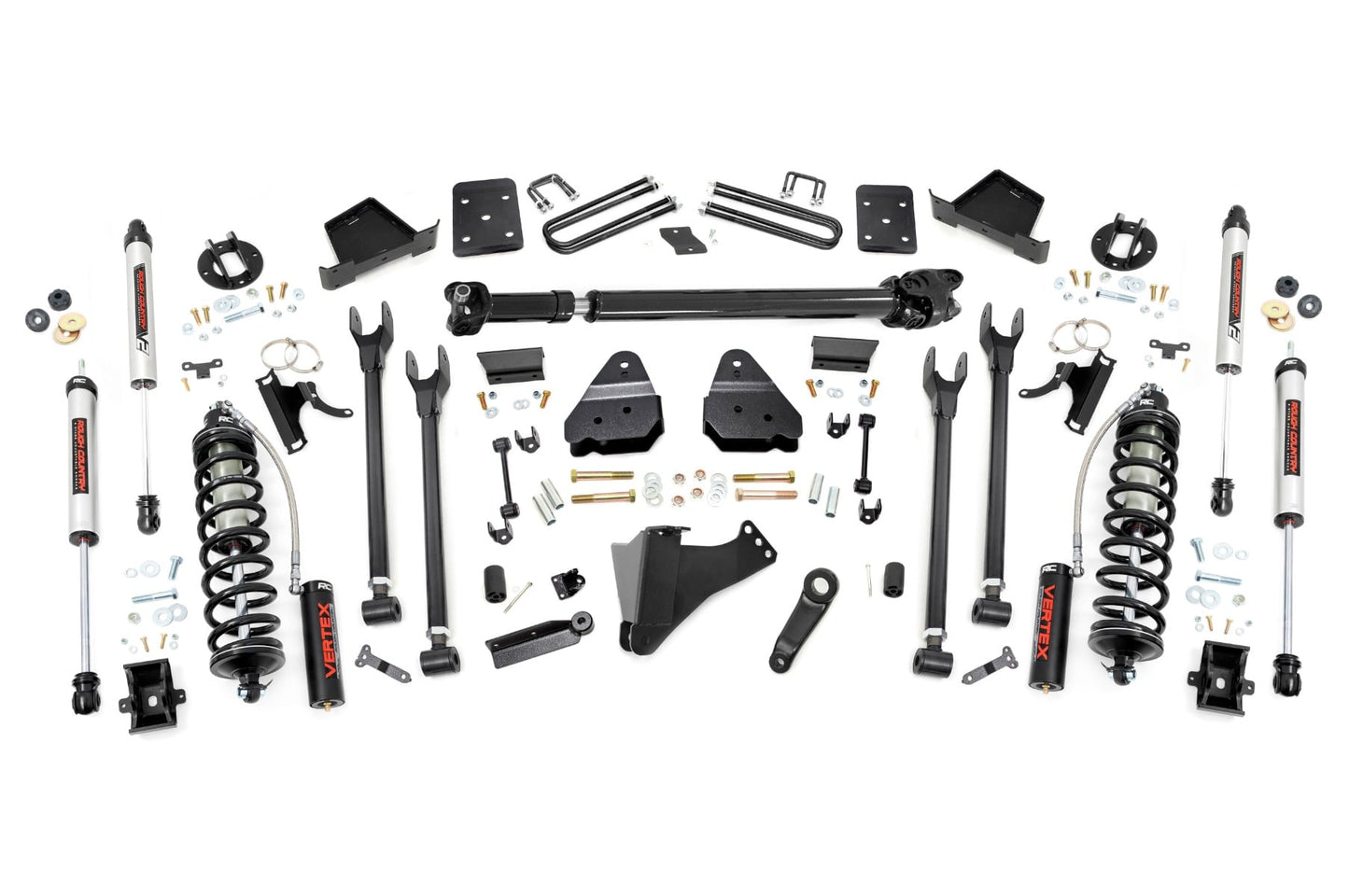 6 Inch Lift Kit 4-Link D/S C/O V2 Ford F-250/F-350 Super Duty (17-22) Rough Country