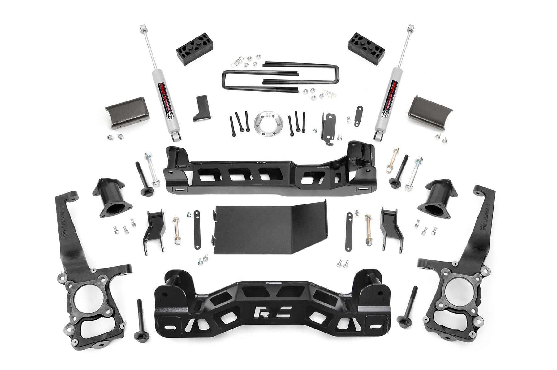 4 Inch Lift Kit Ford F-150 4WD (2014) Rough Country