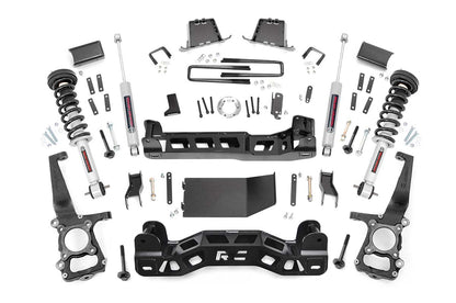 6 Inch Suspension Lift Kit Lifted Struts 14 F-150 4WD Rough Country