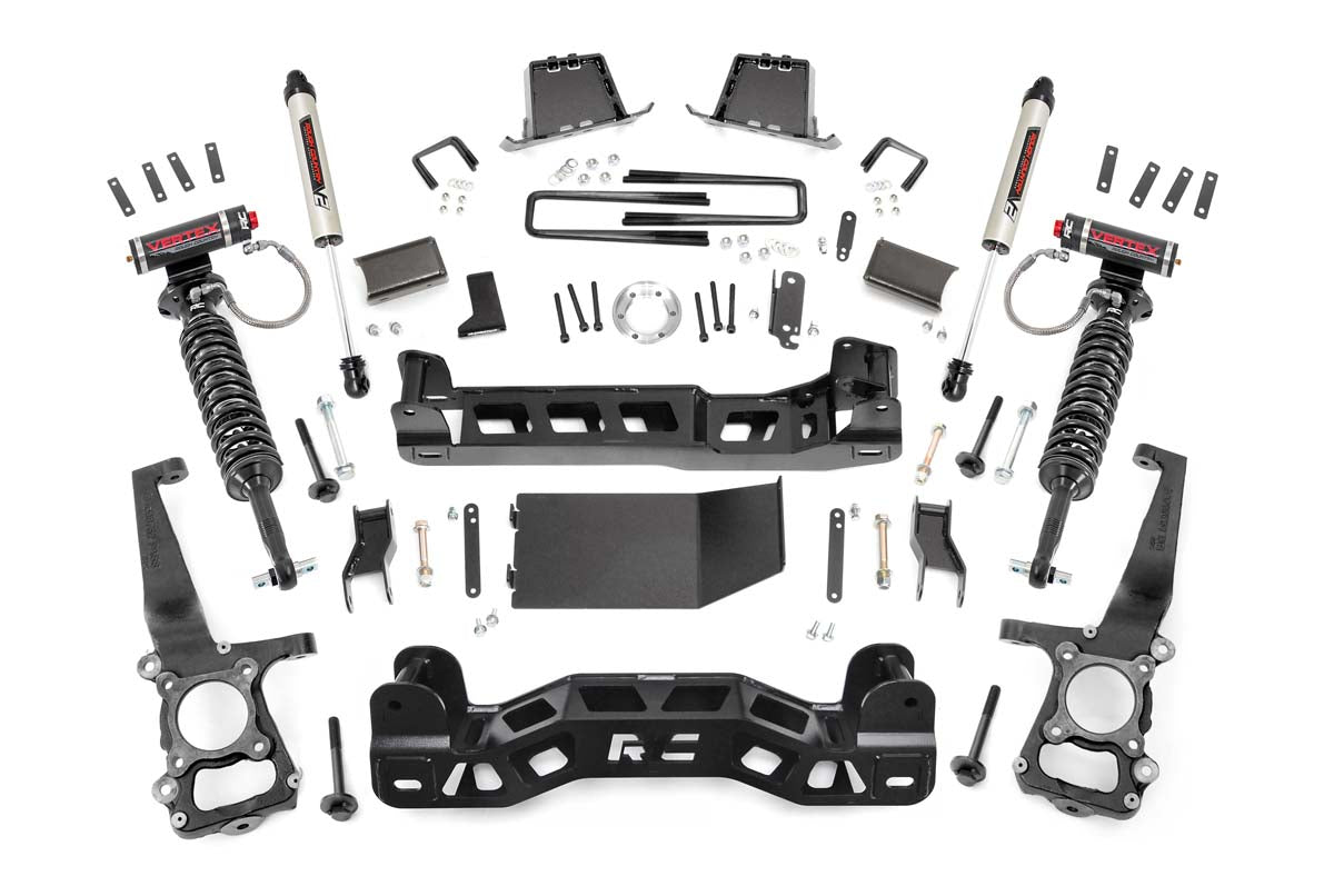 6 Inch Suspension Lift Kit Vertex & V2 14 F-150 4WD Rough Country