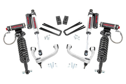 F-150 3 Inch Lift Kit Bolt On w/Vertex 2021 F-150 4WD Rough Country