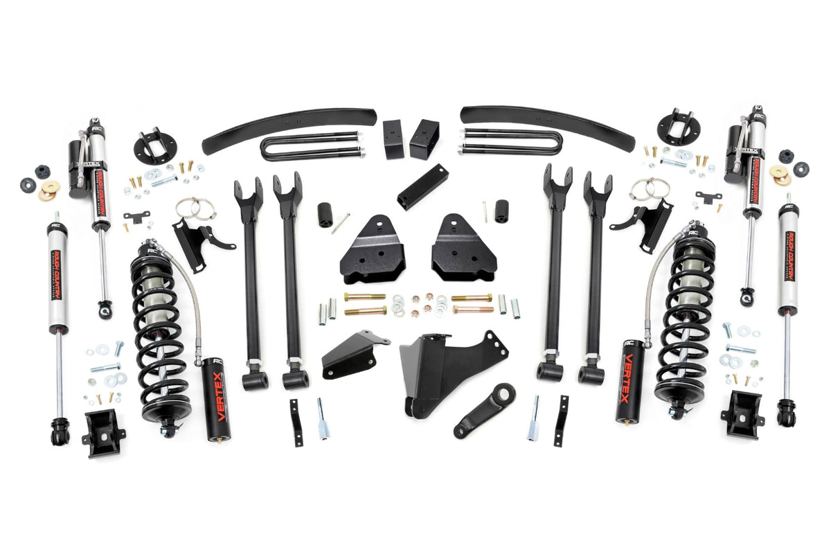 6 Inch Lift Kit Diesel 4 Link C/O Vertex Ford F-250/F-350 Super Duty (05-07) Rough Country