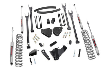 6 Inch Lift Kit Diesel 4 Link OVLDS Ford F-250/F-350 Super Duty (05-07) Rough Country