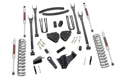 6 Inch Lift Kit Diesel 4 Link M1 Add-A-Leaf Ford F-250/F-350 Super Duty (05-07) Rough Country