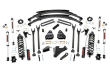 6 Inch Lift Kit Gas 4 Link RR Spring C/O V2 Ford F-250/F-350 Super Duty (05-07) Rough Country