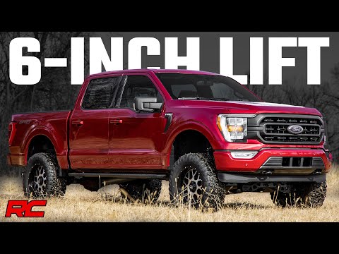 6 Inch Lift Kit Vertex 2021 Ford F-150 4WD Rough Country
