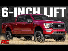 6 Inch Lift Kit N3 Struts/V2 2021 Ford F-150 4WD Rough Country
