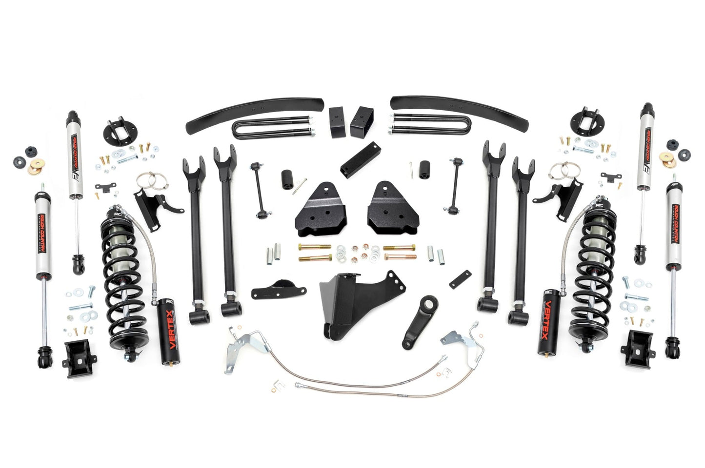 6 Inch Lift Kit Gas 4 Link C/O V2 Ford F-250/F-350 Super Duty (08-10) Rough Country