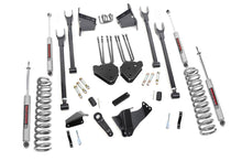 8 Inch Lift Kit 4 Link RR Blocks Ford F-250/F-350 Super Duty 4WD (05-07) Rough Country