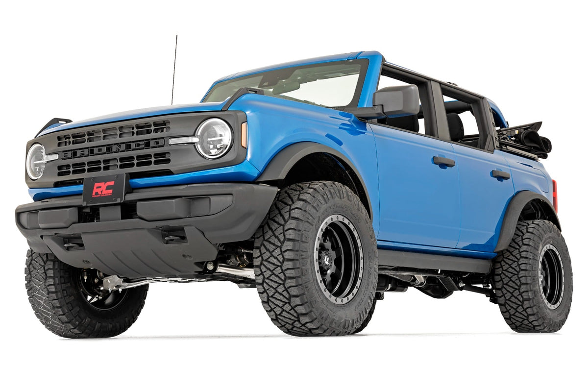 2 Inch Lift Kit M1 Lifted Struts Ford Bronco 4WD (2021-2025) Rough Country
