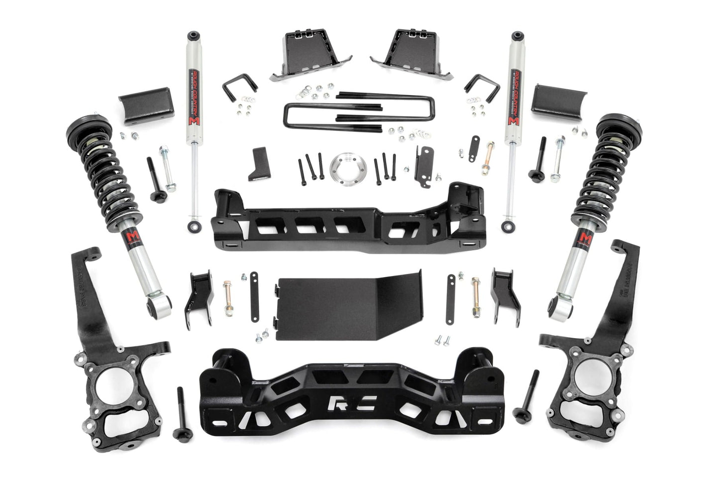 6 Inch Lift Kit M1 Struts/M1 Ford F-150 4WD (2009-2010) Rough Country