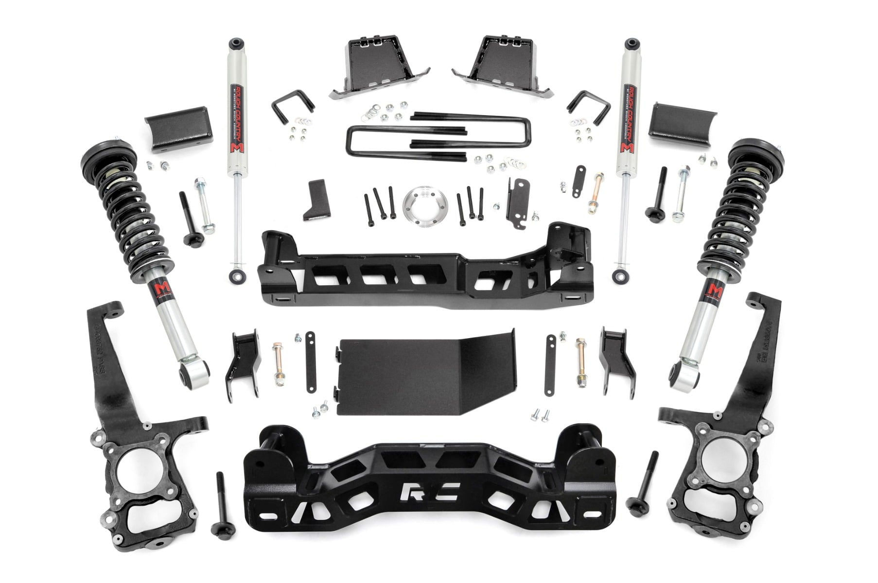 6 Inch Lift Kit M1 Struts/M1 Ford F-150 4WD (2009-2010) Rough Country