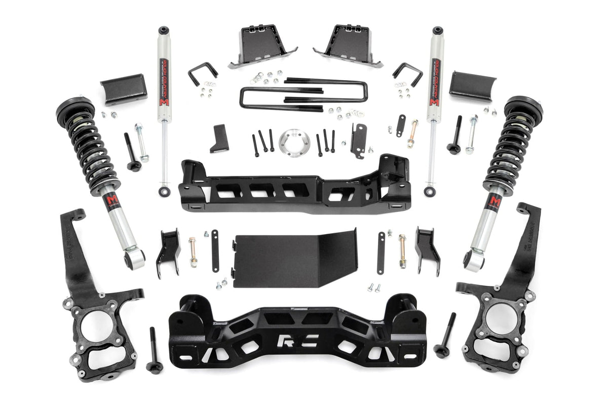 6 Inch Lift Kit M1 Struts/M1 Ford F-150 4WD (2009-2010) Rough Country