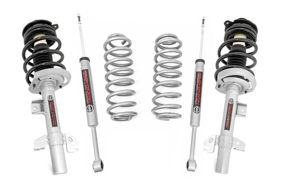 2 Inch Lift Strut Kit Jeep Cherokee KL 4WD (2014-2023) Rough Country