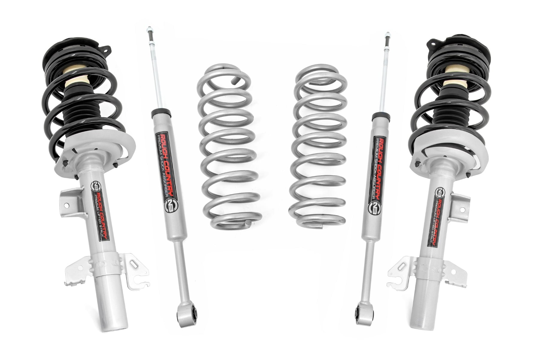 2 Inch Lift Strut Kit Jeep Cherokee KL 4WD (2014-2023) Rough Country