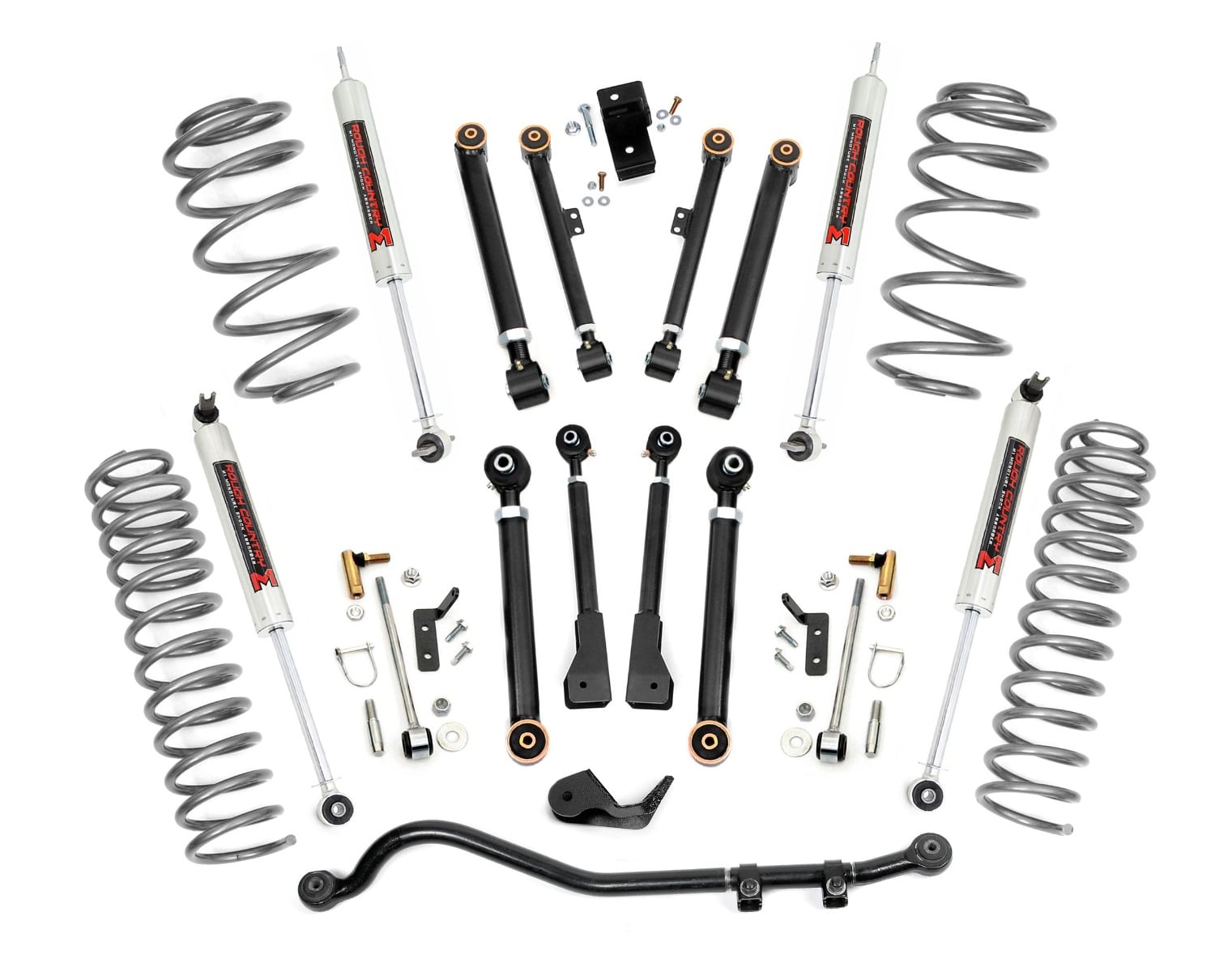 2.5 Inch Lift Kit X-Series M1 Jeep Wrangler TJ (97-06)/Wrangler Unlimited (04-06) Rough Country