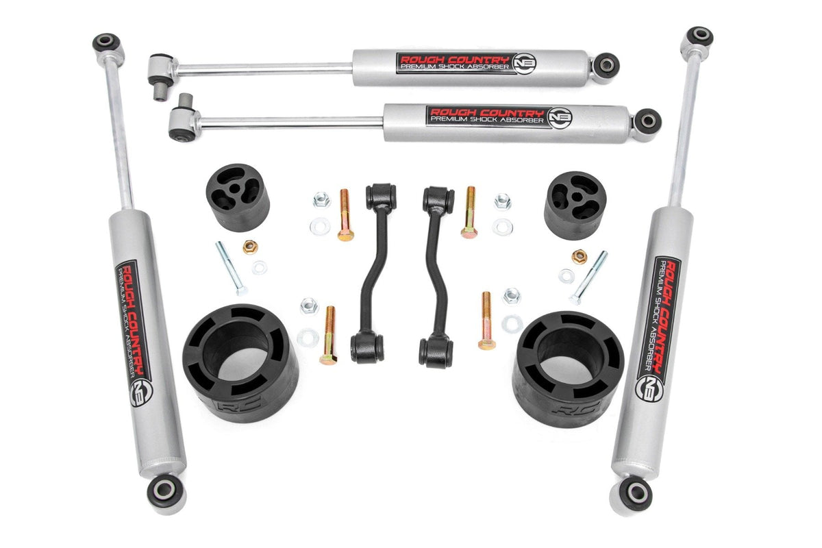 2.5 Inch Leveling Kit Spacers N3 Jeep Gladiator JT 4WD (2024-2025) Rough Country