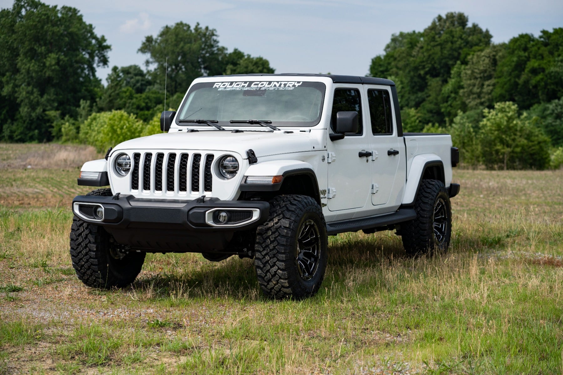 2.5 Inch Leveling Kit Spacers M1 Jeep Gladiator JT 4WD (2024-2025) Rough Country