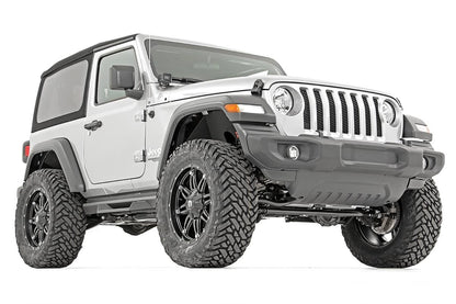 3.5 Inch Lift Kit C/A Drop FR D/S M1R Jeep Wrangler JL 4WD (18-23) Rough Country
