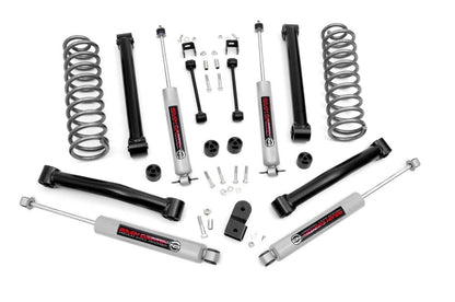 3.5 Inch Lift Kit V-6 Motor Jeep Grand Cherokee ZJ 2WD/4WD (1993-1998) Rough Country